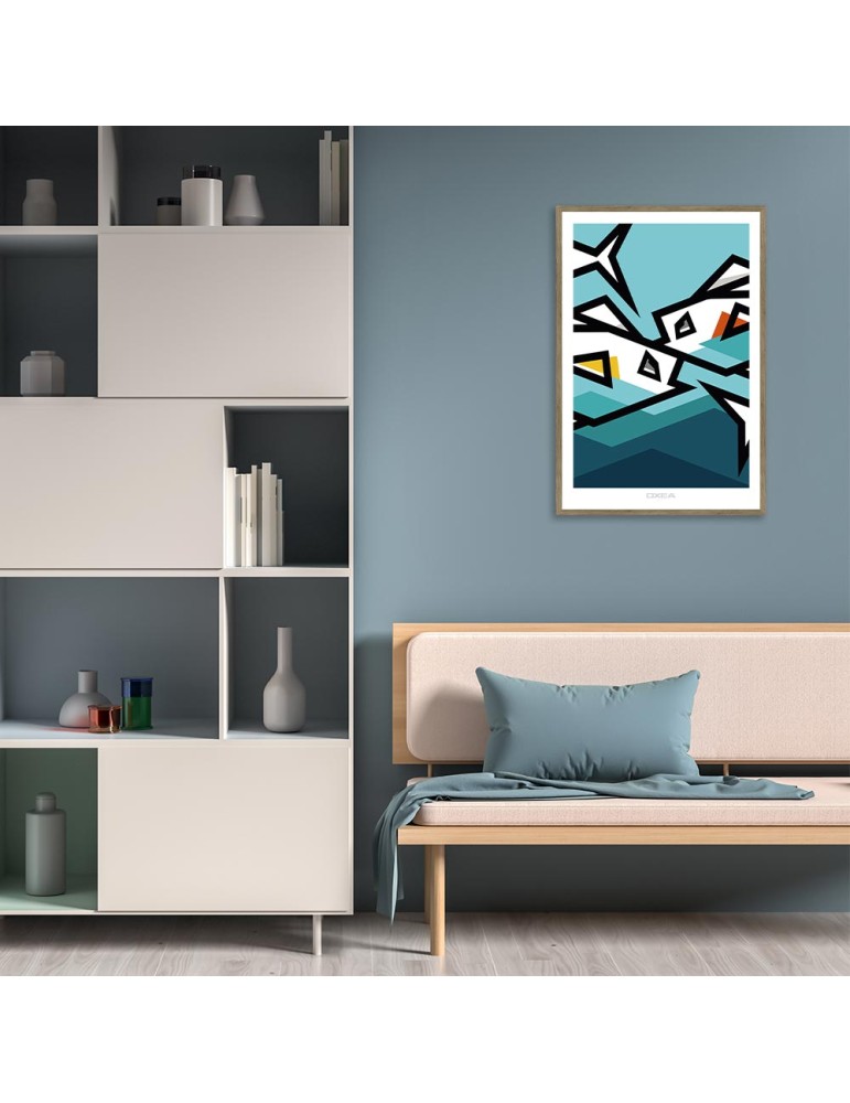 Arrain Bankua – Oxea – image encadrée