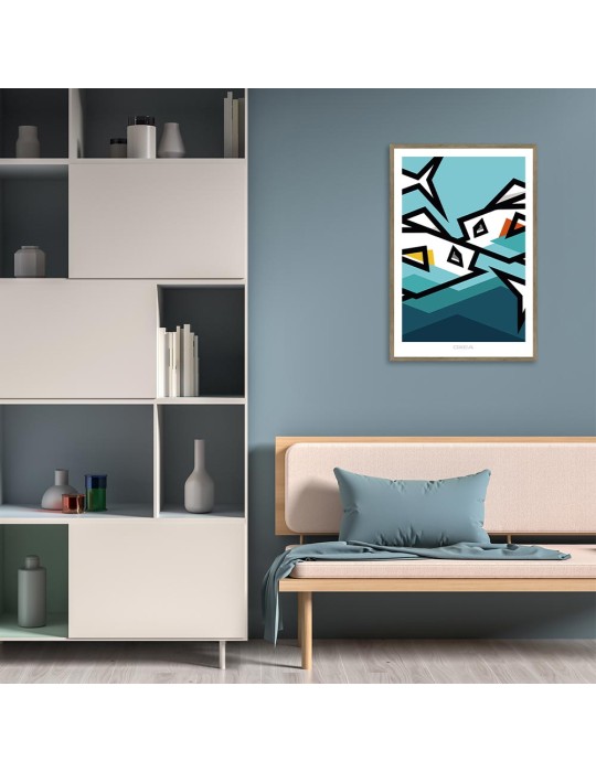 Arrain Bankua – Oxea – image encadrée