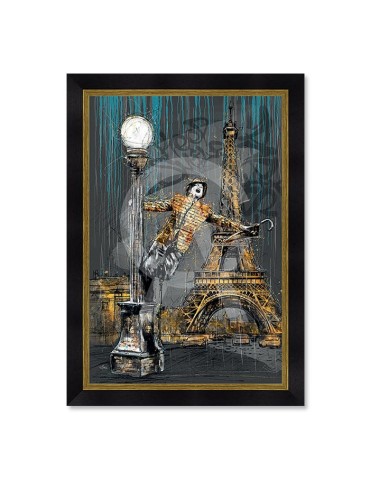 L'homme, le lampadaire et la Tour Eiffel – Romaric