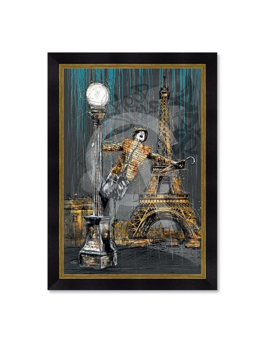 L'homme, le lampadaire et la Tour Eiffel – Romaric