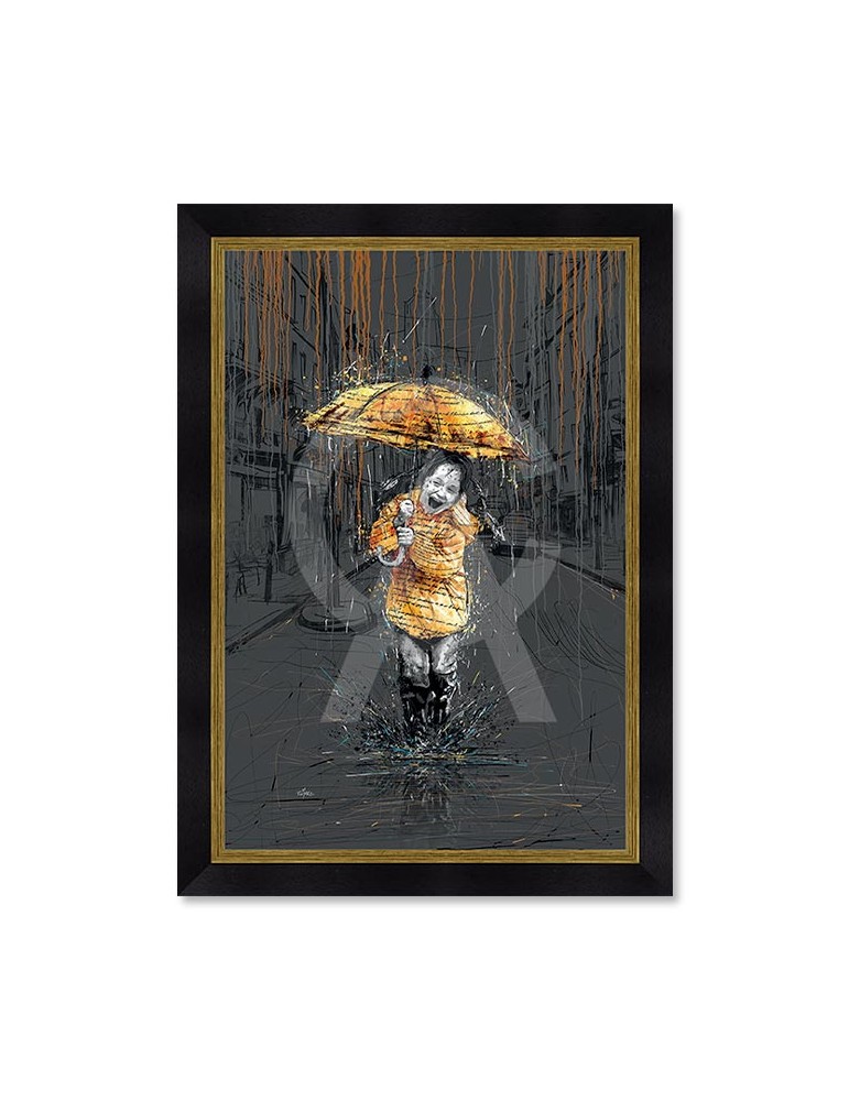 La petite fille au parapluie – Romaric