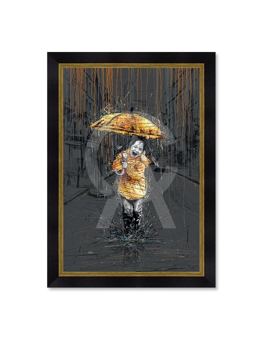 La petite fille au parapluie – Romaric