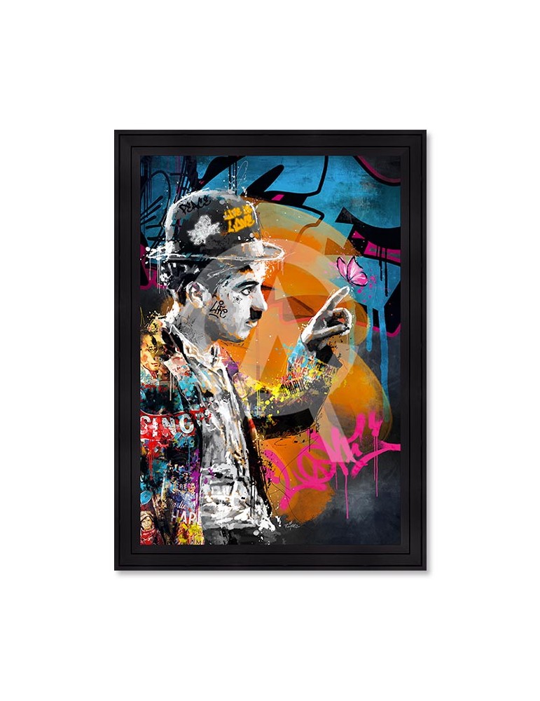 Charlie Chaplin et le papillon – Romaric