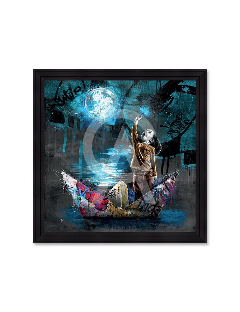 Fille bateau papier – Romaric