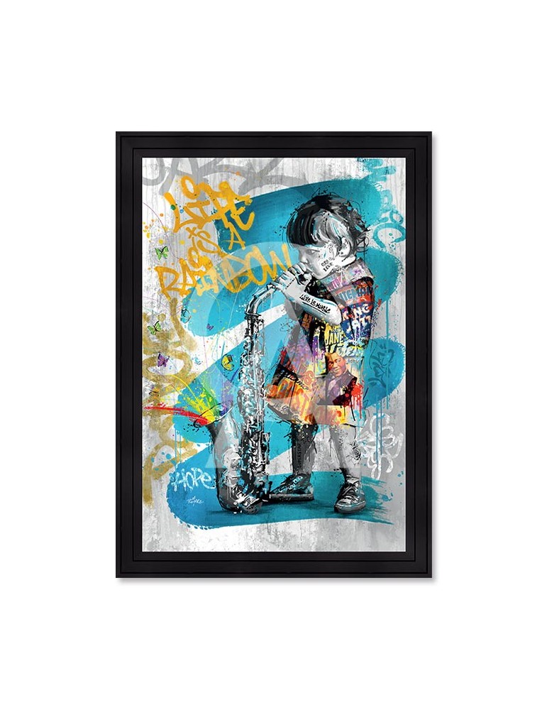 La fille au saxophone – Romaric