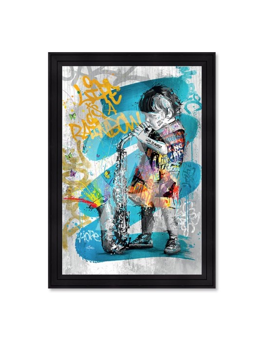 La fille au saxophone – Romaric