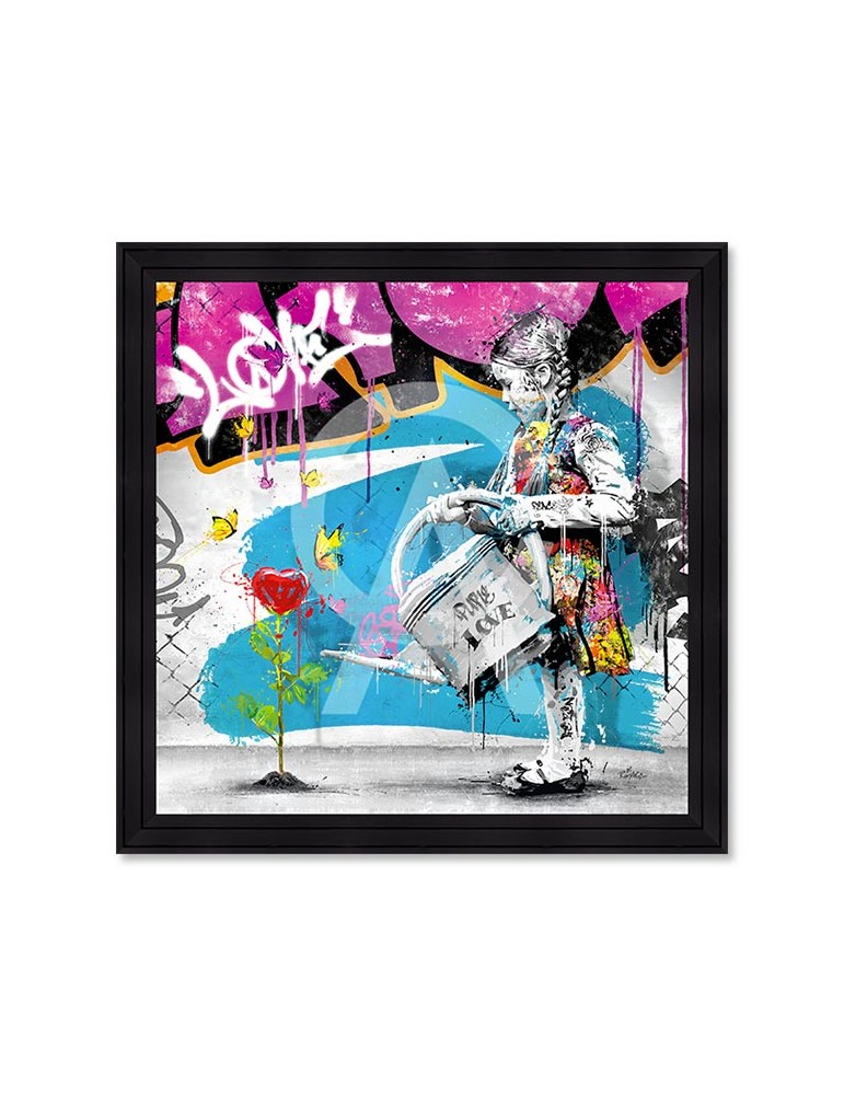 La petite fille à l'arrosoir – Romaric