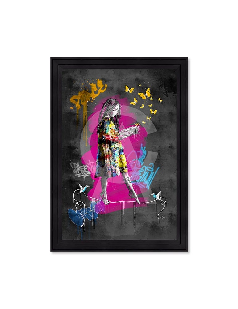 La fille et le livre – Romaric