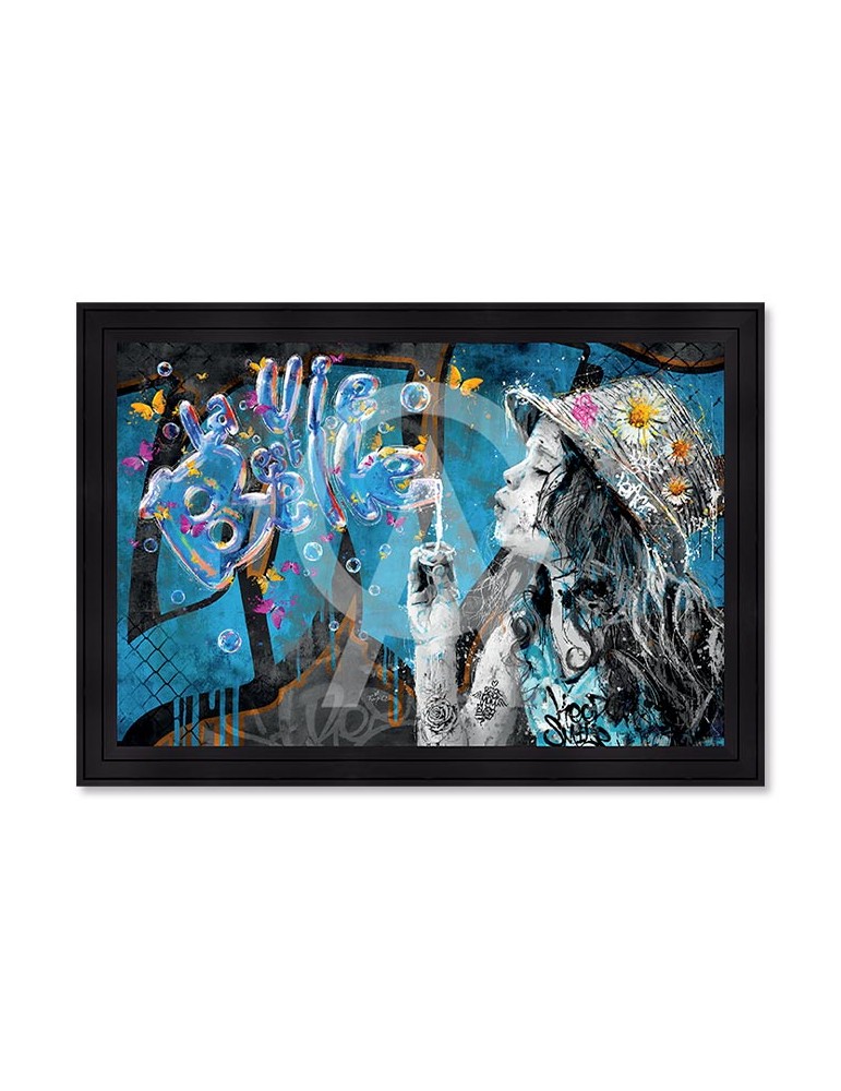 La petite fille et les bulles – Romaric