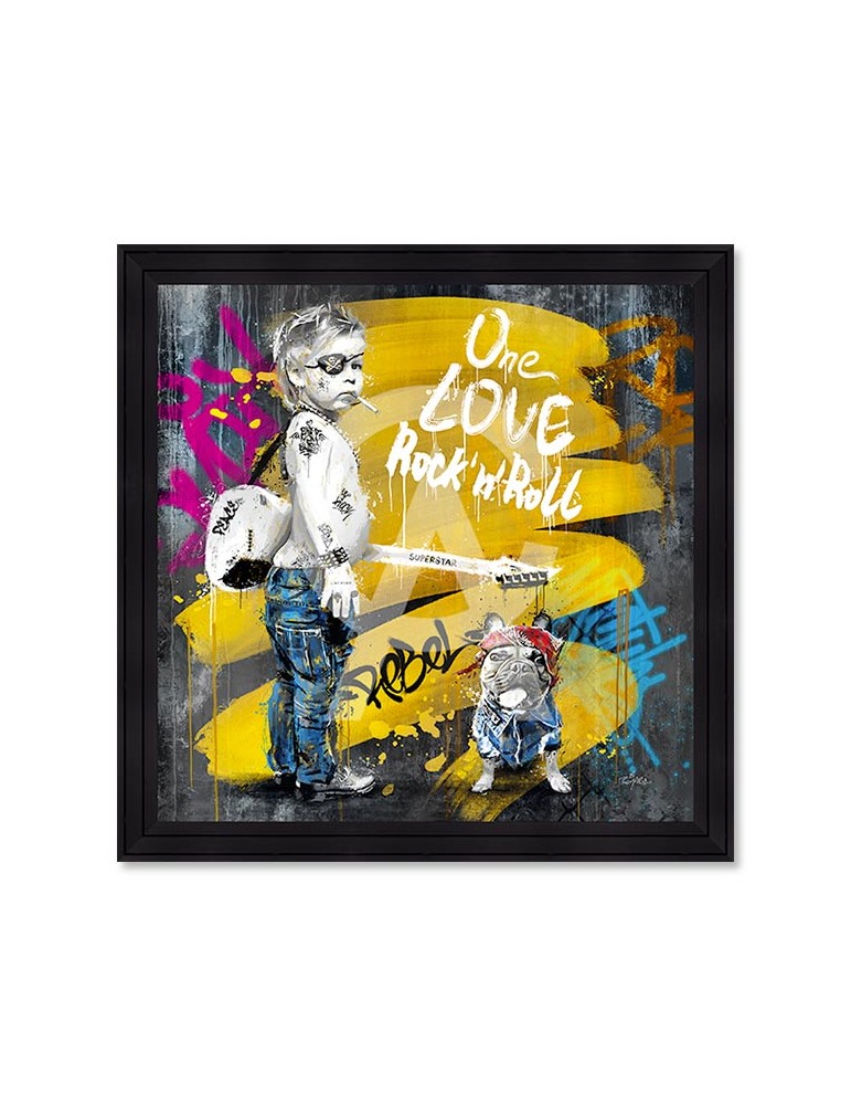 Le petit rockeur et son chien – Romaric