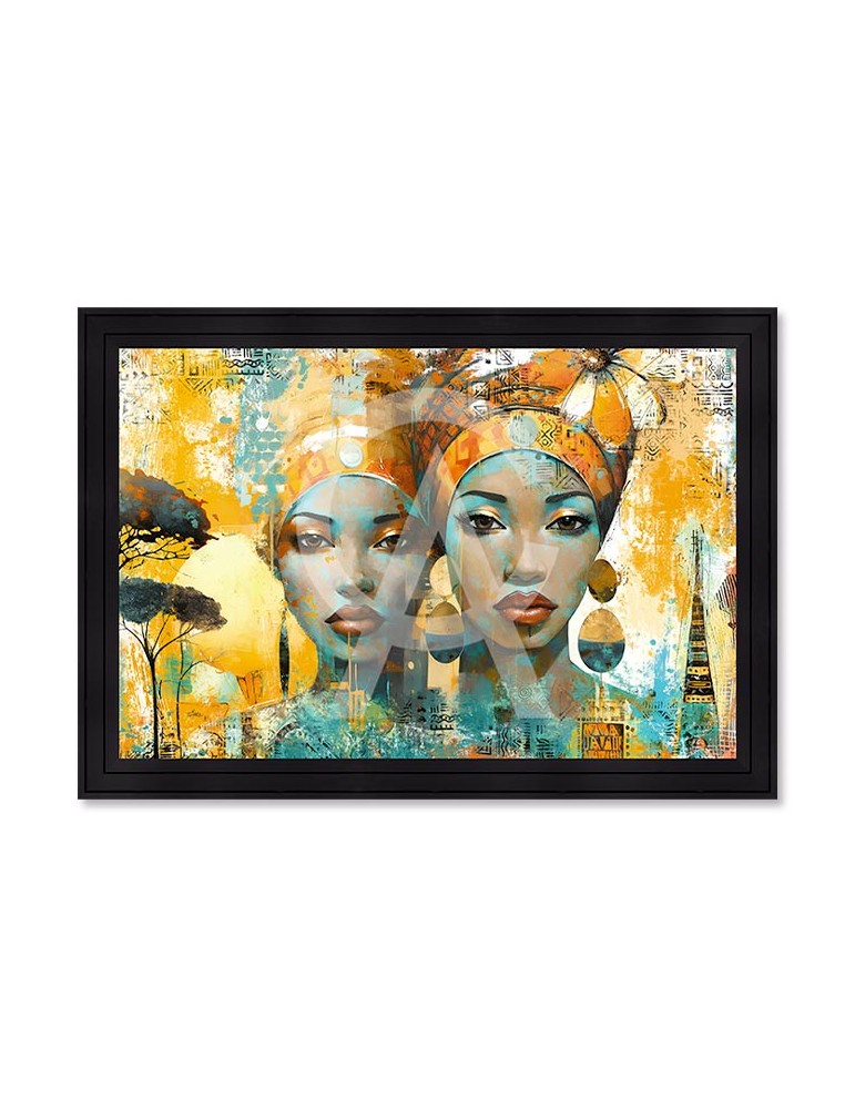 2 africaines turquoises– Romaric