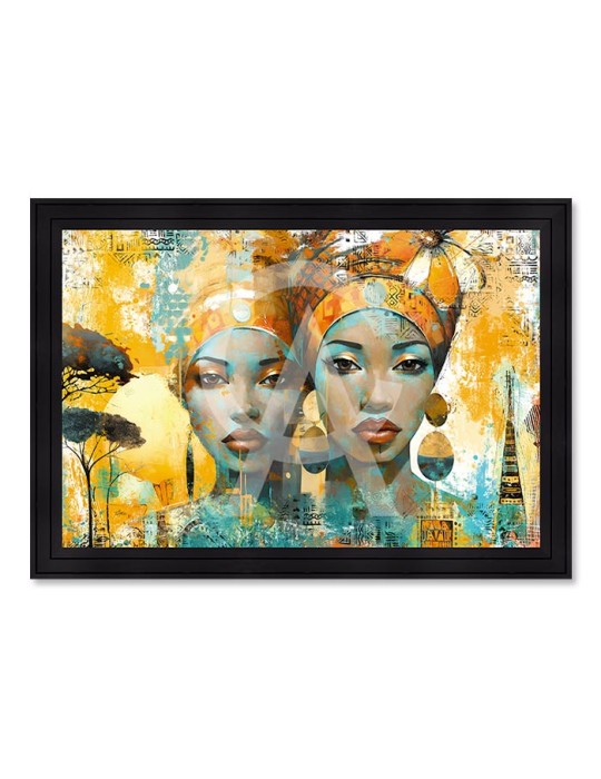 2 africaines turquoises– Romaric