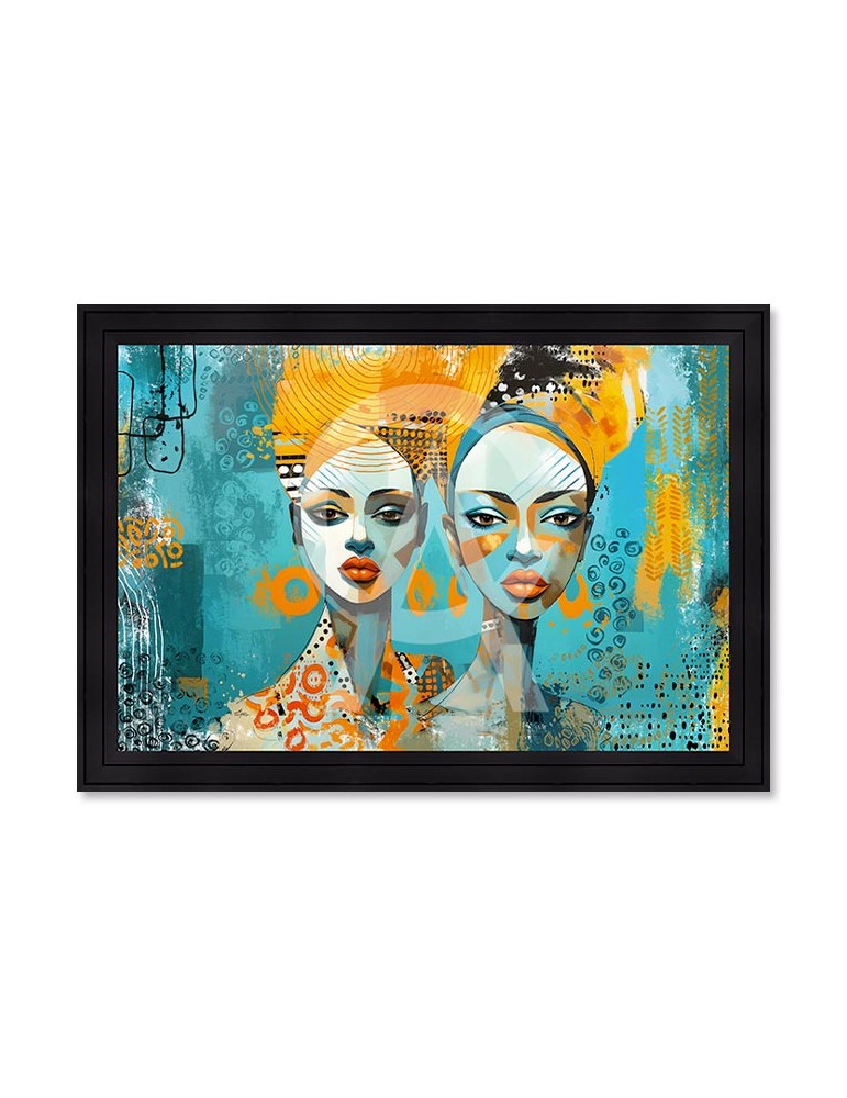 2 égyptiennes turquoises – Romaric