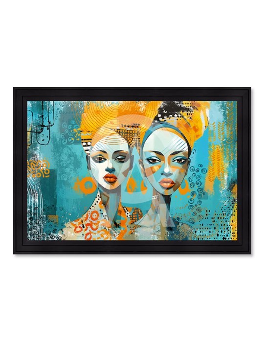 2 égyptiennes turquoises – Romaric