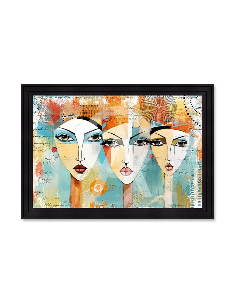 3 filles turquoises – Romaric