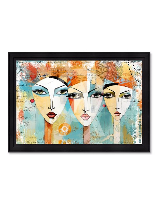 3 filles turquoises – Romaric