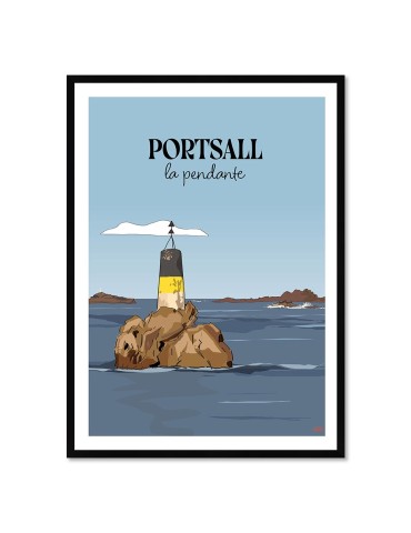 Portsall - Pendante – Poster affiche – image encadrée