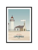 La Croix - Concarneau – Poster affiche – image encadrée