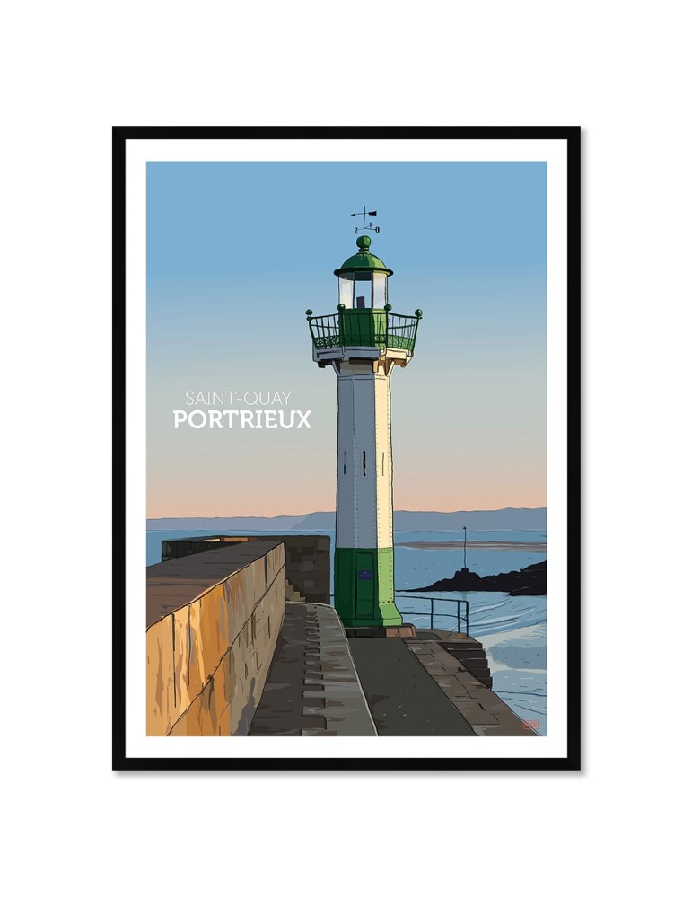 Saint-Quay-Portrieux – Poster affiche – image encadrée Saint-Quay-Portrieux – Poster affiche – image encadrée