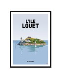 Ile Louët - Carantec – Poster affiche – image encadrée