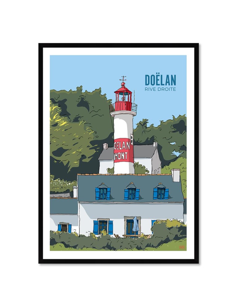 Doëlan – Poster affiche – image encadrée Doëlan – Poster affiche – image encadrée