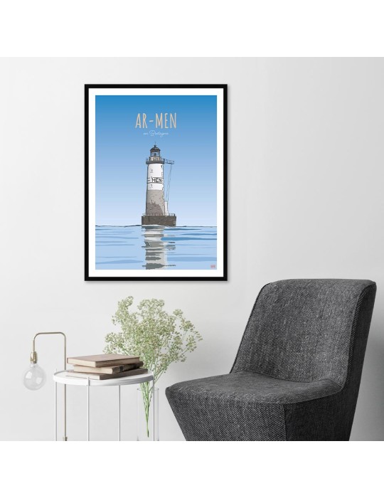 Ar Men – Poster affiche – image encadrée
