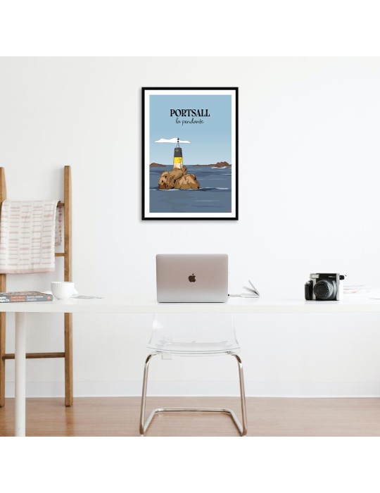 Portsall - Pendante – Poster affiche – image encadrée