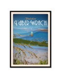 L'Aber Wrac'h Route des Anges  - Poster affiche – image encadrée