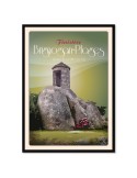 Brignogan-Plages Guérite de la Chapelle Pol - Poster affiche – image encadrée