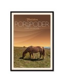 Porspoder Pointe de Garcine - Poster affiche – image encadrée