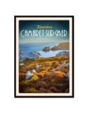 Camaret-Sur-Mer - Pointe de Pen Hir - Poster affiche – image encadrée