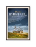 Les Monts D'Arrée - Chapelle Saint-Michel de Brasparts - Poster affiche – image encadrée