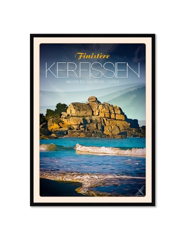 Kerfissien - Maison des Douaniers - Poster affiche – image encadrée