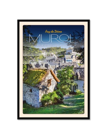 Murol  - Ecole des peintres - Poster affiche – image encadrée