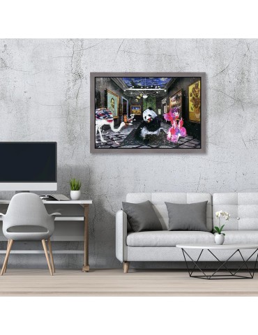 Toile encadrée  - 03.3486 2