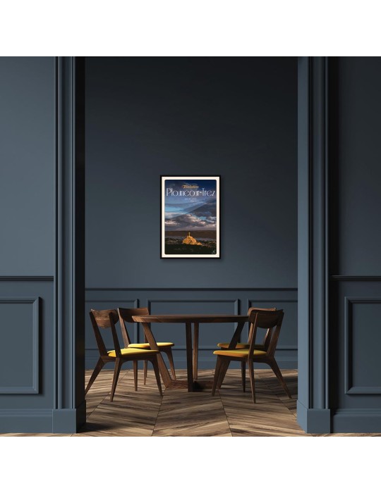 Plonéour-Trez Beg Ar Croas - Poster affiche – image encadrée