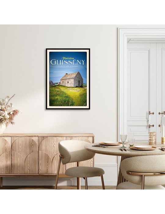 Guissény - Corps de garde du Dibennou - Poster affiche – image encadrée