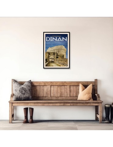 Dinan - Château - Poster affiche – image encadrée 2