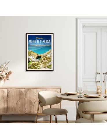 Presqu'île de Crozon - Pointe de Dinan - Poster affiche – image encadrée 2