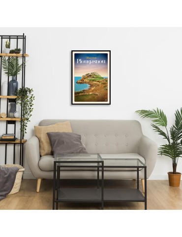 Plougasnou- Pointe de Primel - Poster affiche – image encadrée 2