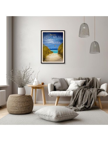 Keremma - Les Dunes - Poster affiche – image encadrée 2