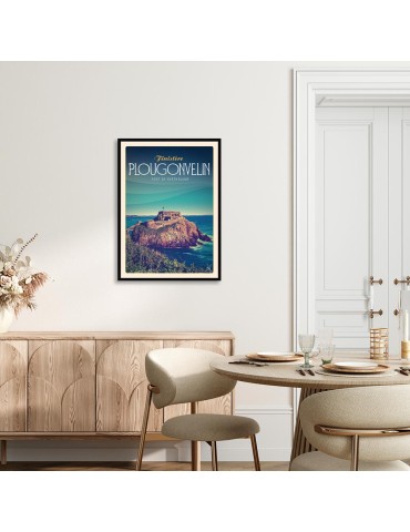 Plougonvelin - Fort de Bertheaum - Poster affiche – image encadrée 2