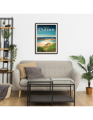 Cléder - Plage des Amiets - Poster affiche – image encadrée 2