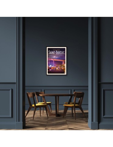 Saint-Brieuc - Port du Légué - Poster affiche – image encadrée 2