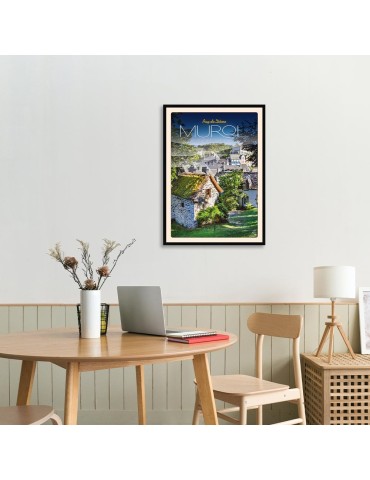 Murol  - Ecole des peintres - Poster affiche – image encadrée 2