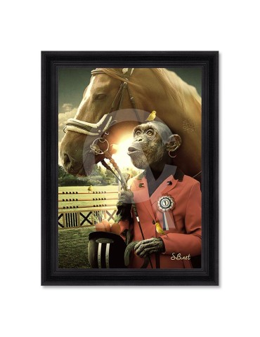 Singe cheval – Sylvain Binet