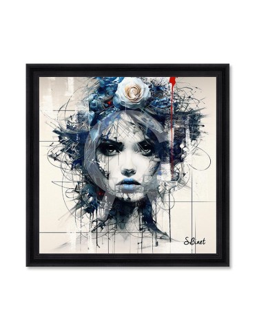 Femme Fleur Bleue – Sylvain Binet