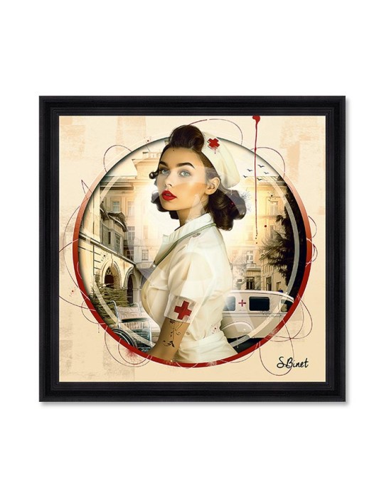 Pin Up Infirmière – Sylvain Binet