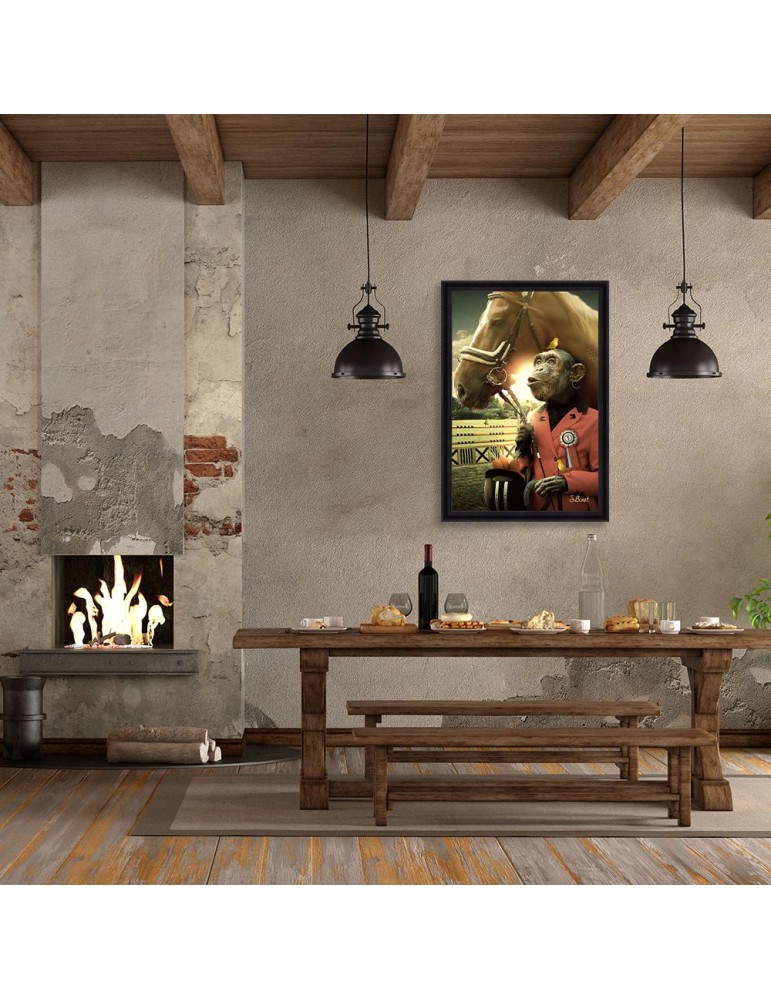 Singe cheval – Sylvain Binet