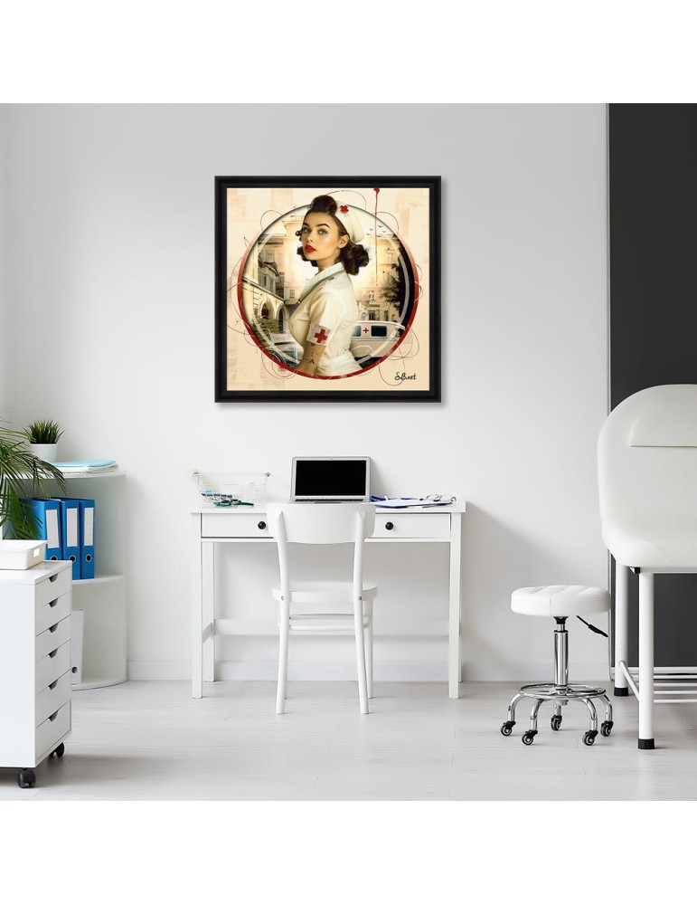 Pin Up Infirmière – Sylvain Binet